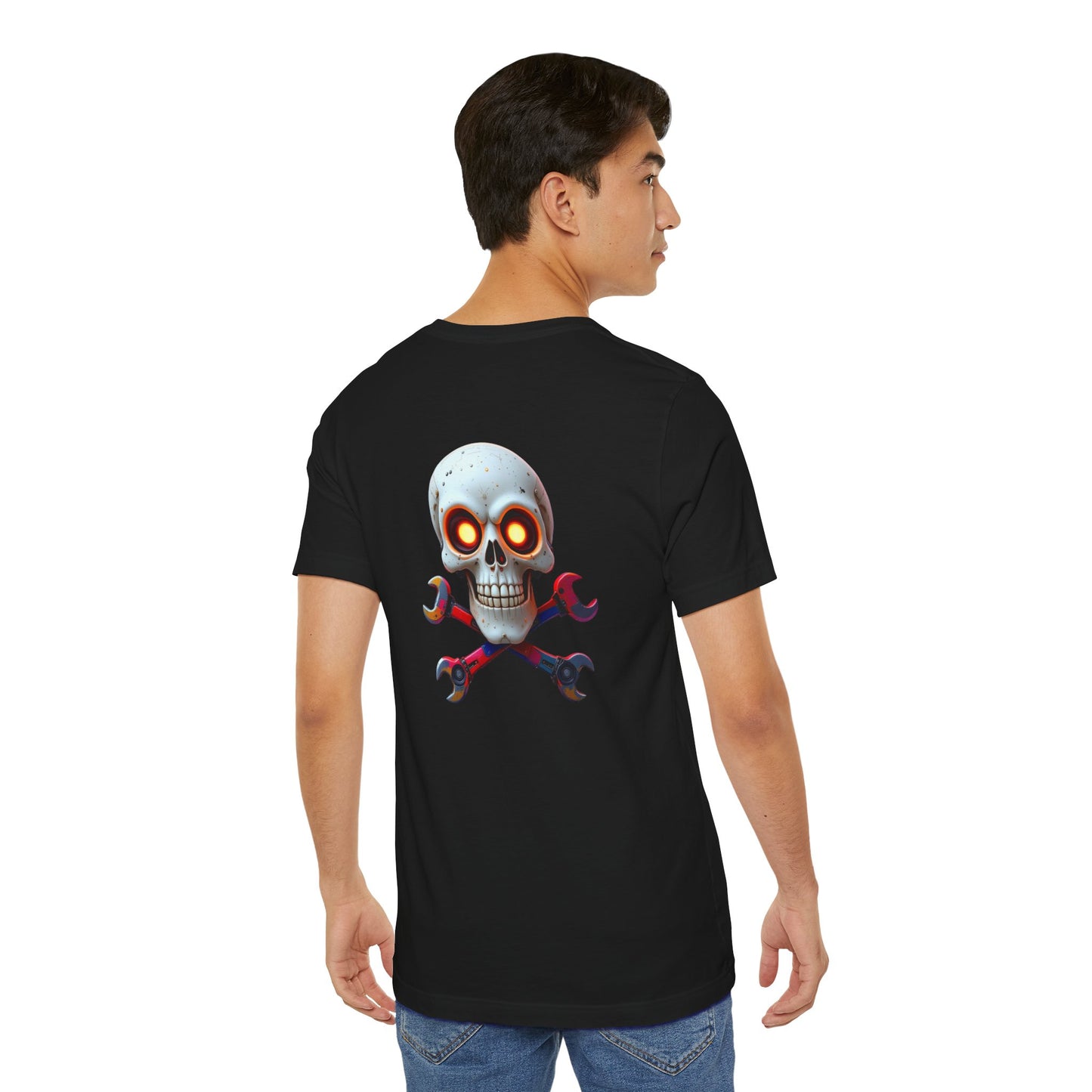 Robot Pirate - Jolly Roger Design Unisex Tee