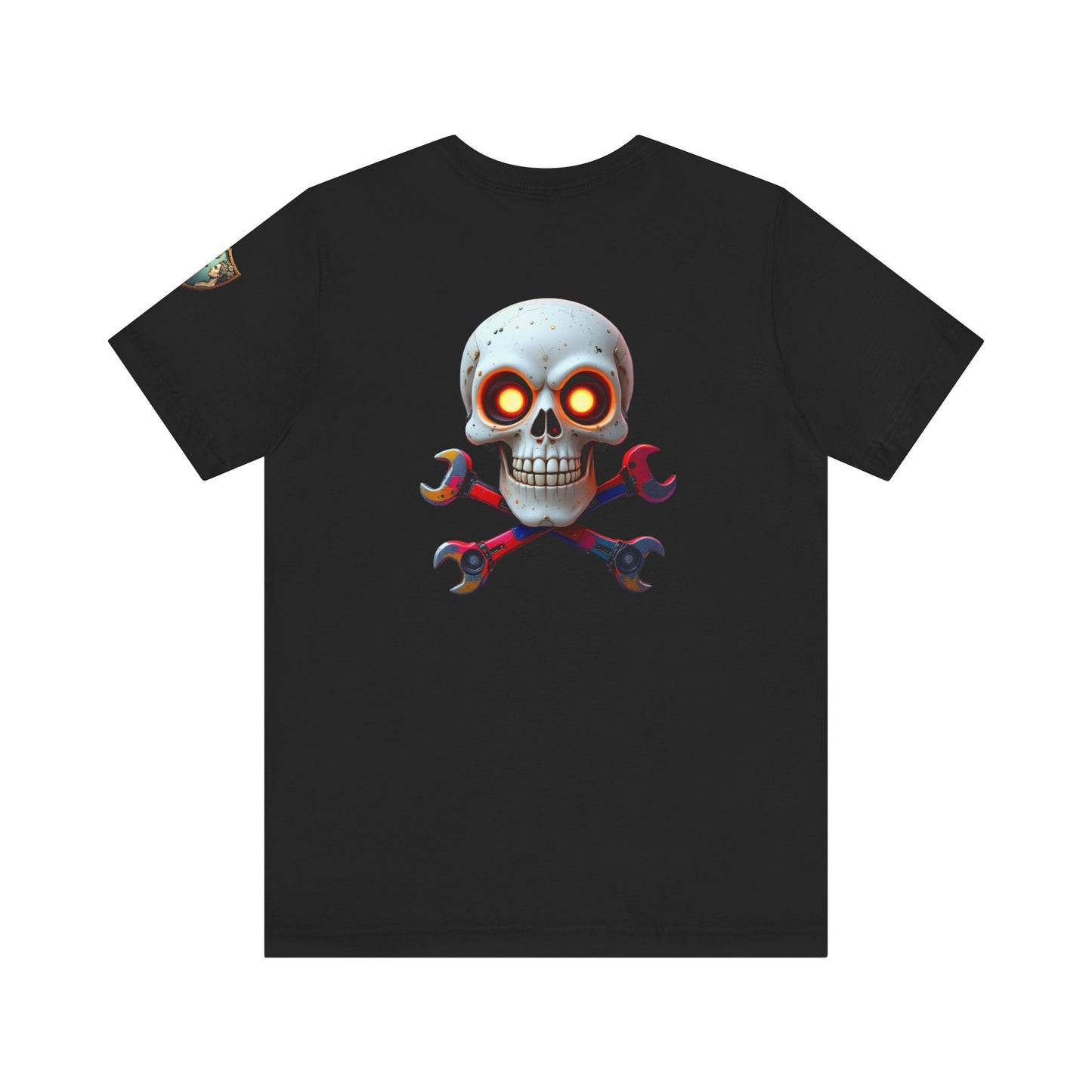 Robot Pirate - Jolly Roger Design Unisex Tee