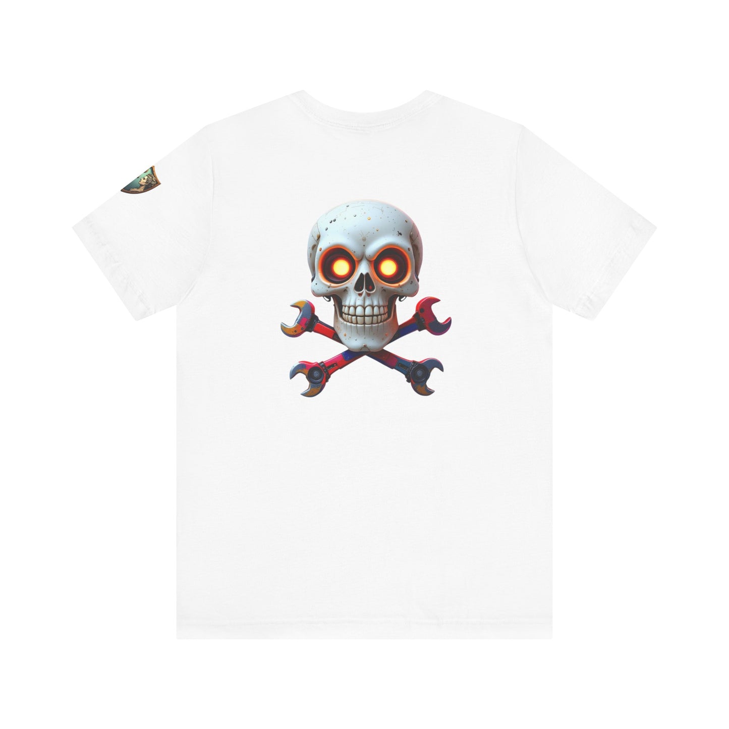 Robot Pirate - Jolly Roger Design Unisex Tee
