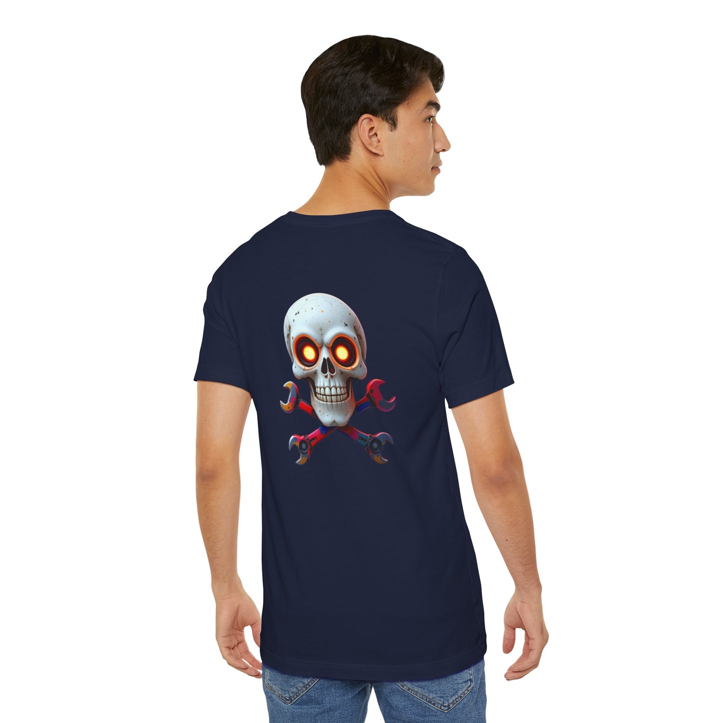 Robot Pirate - Jolly Roger Design Unisex Tee