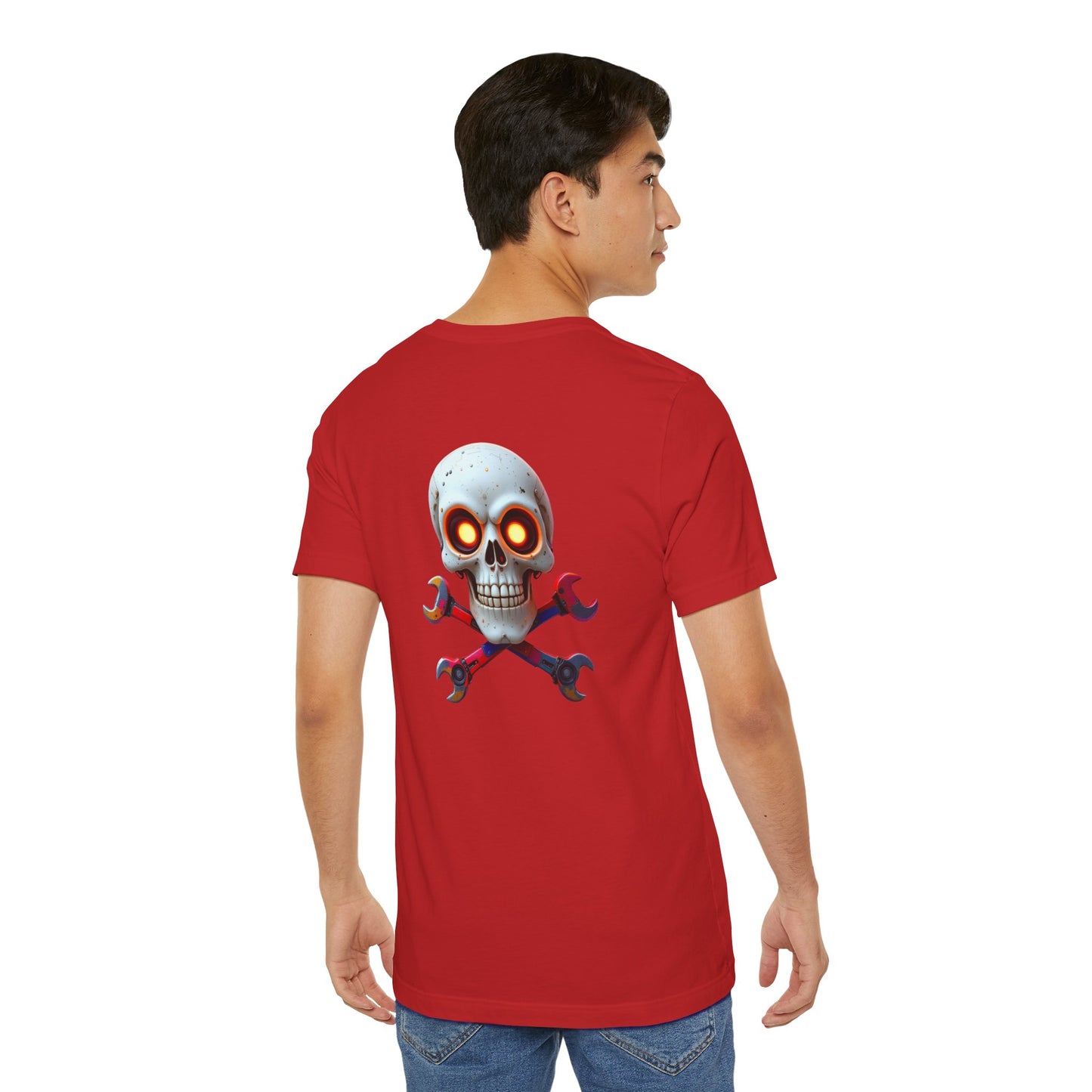 Robot Pirate - Jolly Roger Design Unisex Tee