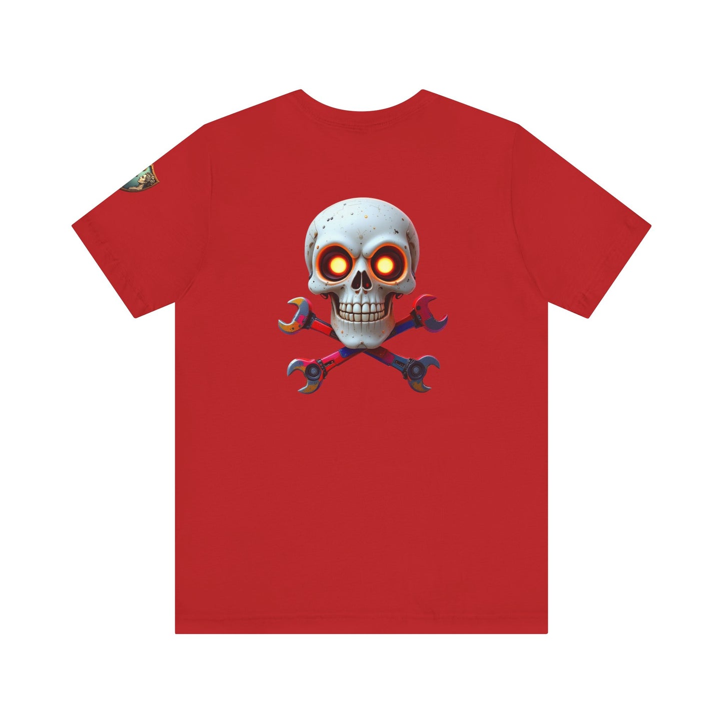 Robot Pirate - Jolly Roger Design Unisex Tee